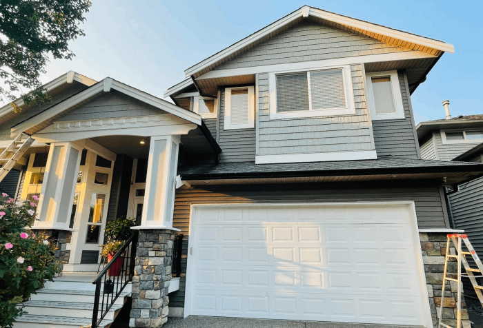 Modern exterior home painting